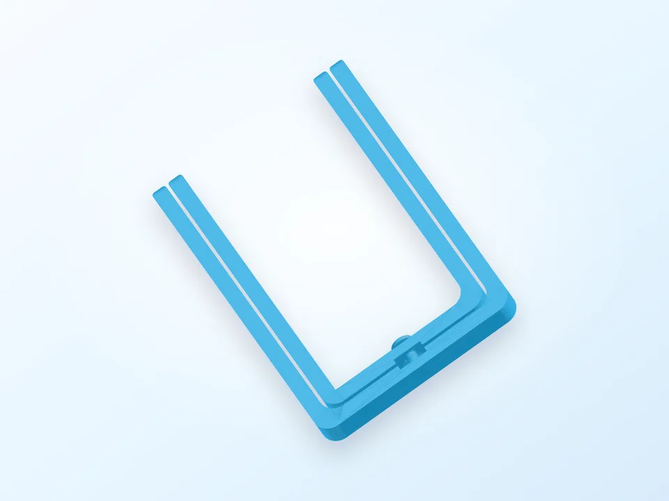 Reusable Bag Drying Stand 3D model preview