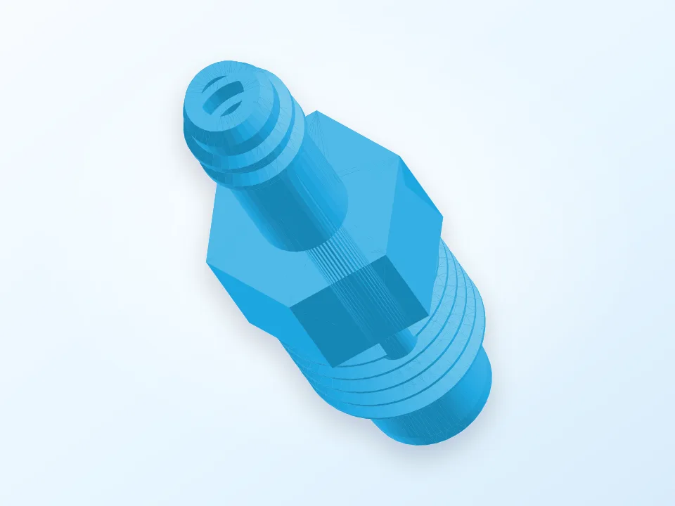 Micro mist sprayer 3D model preview