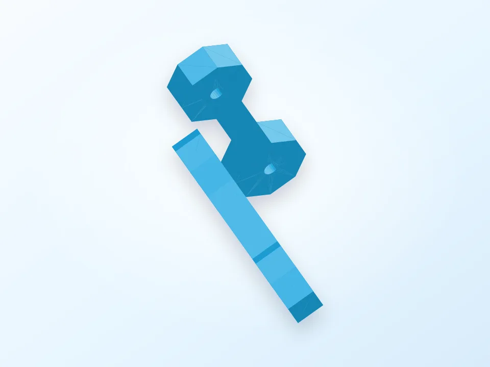 Strength Tester #1 3D model preview