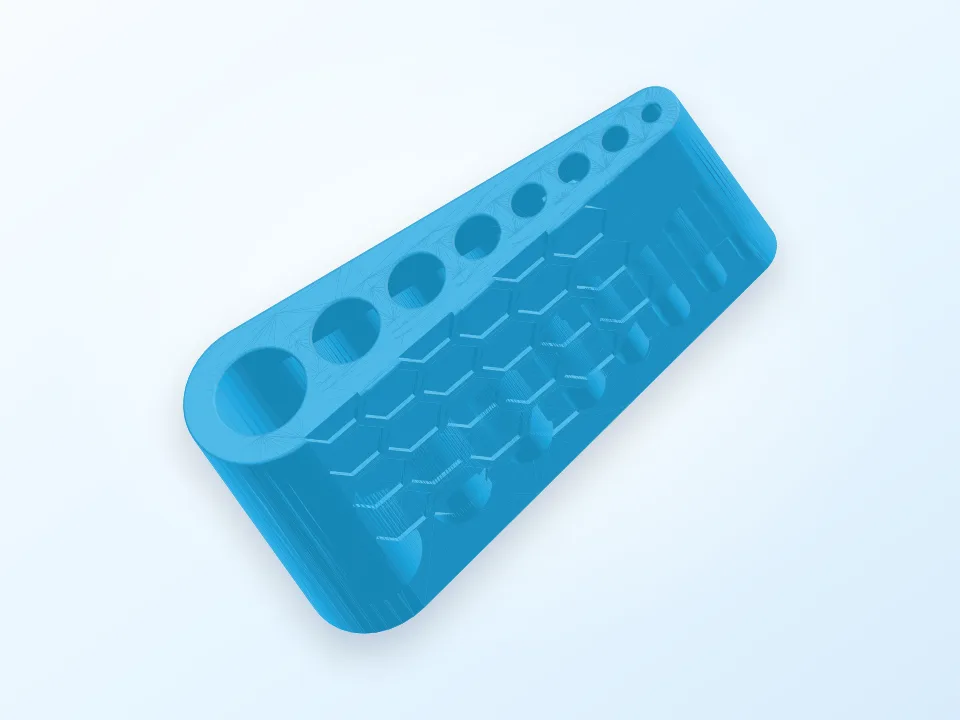 Allen Wrench Case 3D model preview