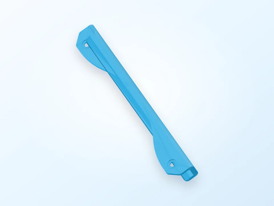 RigidBot Build Plate Holder 3D model preview