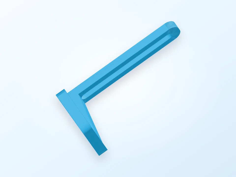 internal drum trigger mounting bracket 3D model preview
