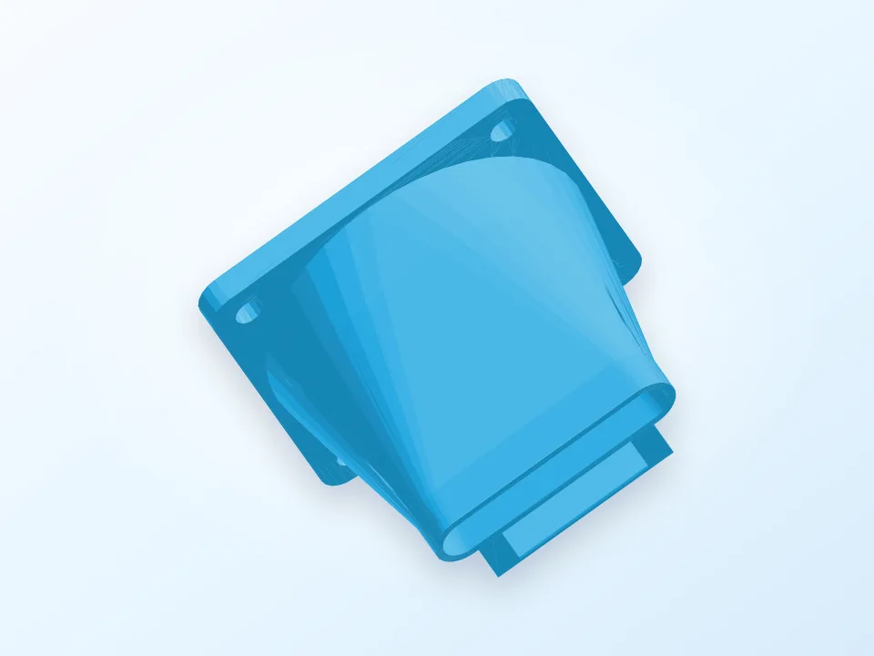 40mm fan for prusa I2 & Greg's Wade extruder 3D model preview
