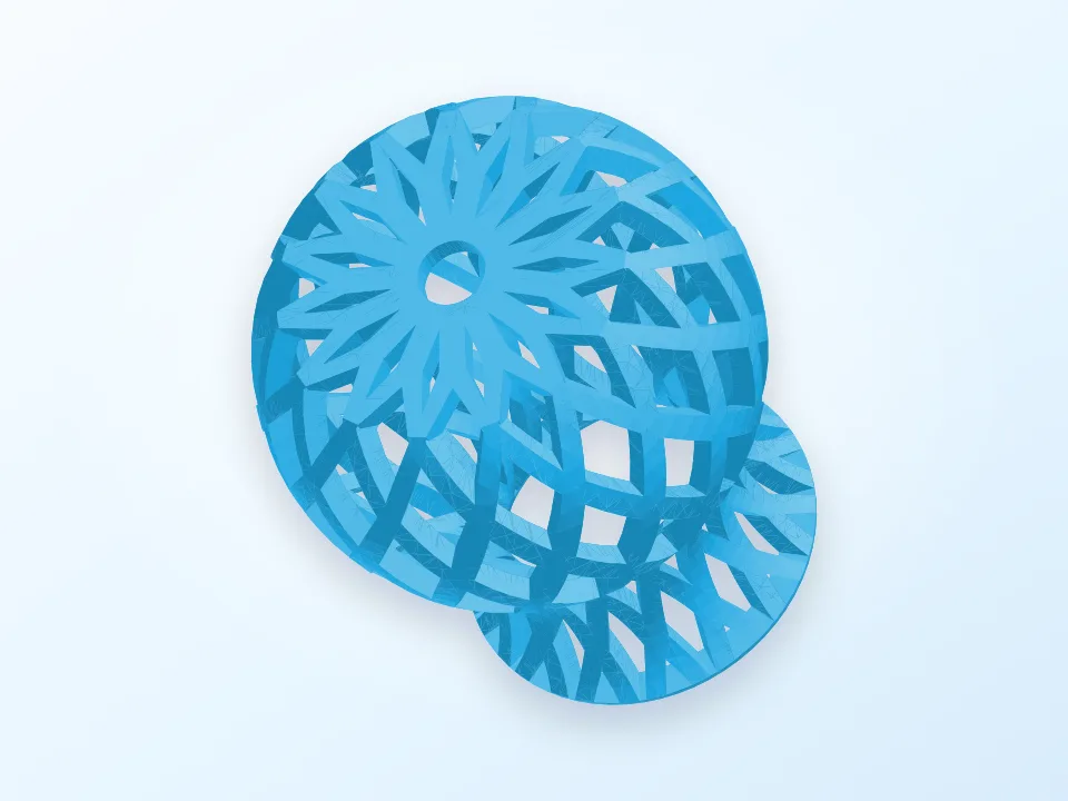 Vase 3D model preview