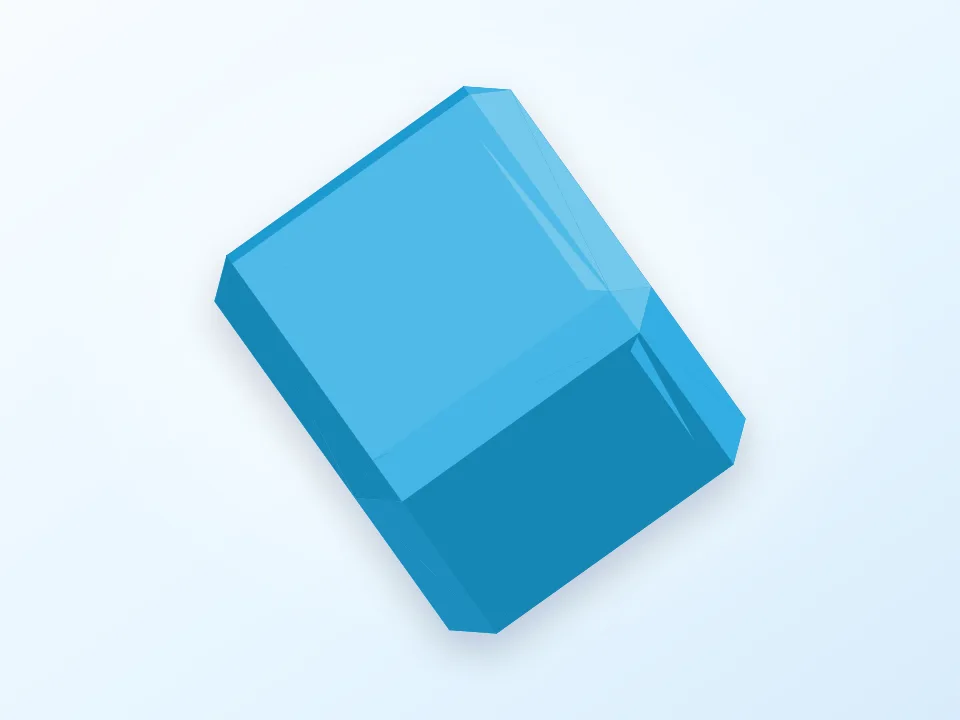 geb cube 3D model preview