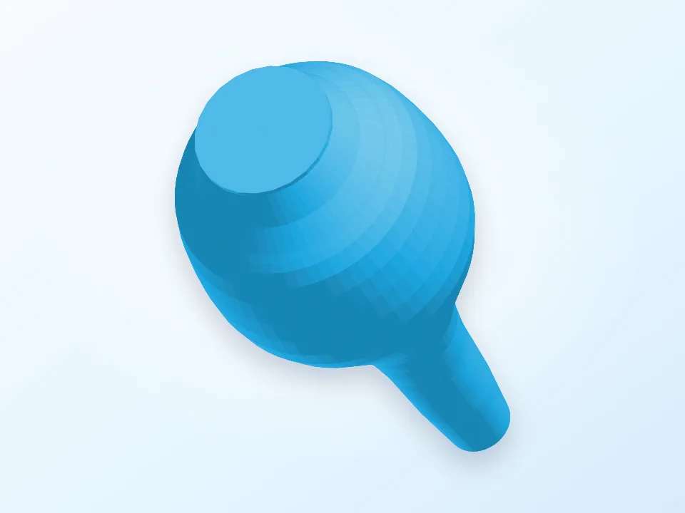 Vase 1 3D model preview