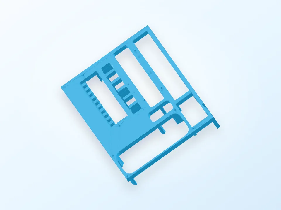 Rack Plate 3D model preview