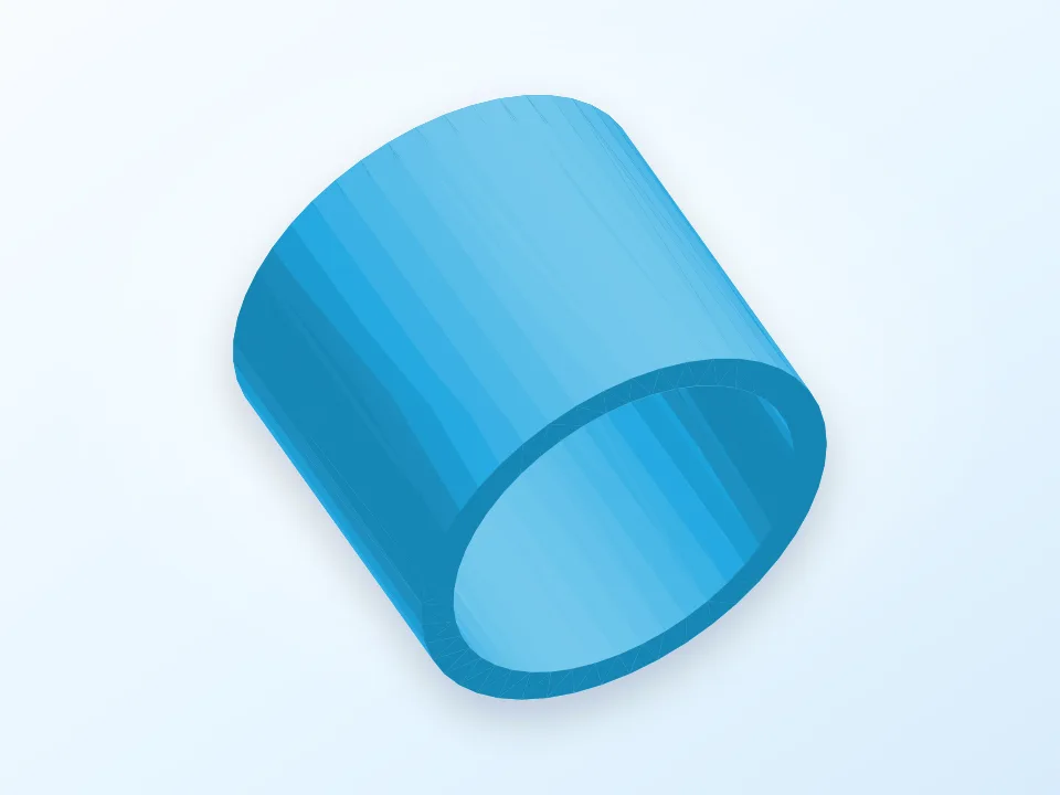 Auto Car Van Truck Cup Holder Spacer 3D model preview