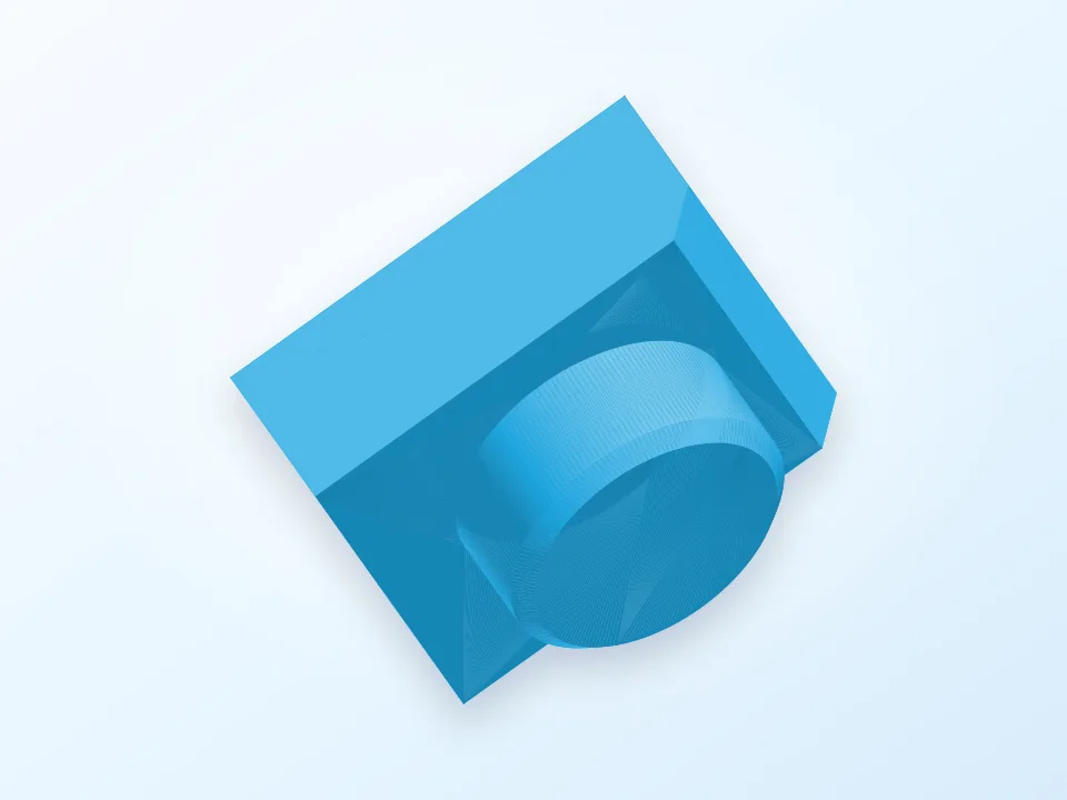 RigidBot Extruder Spring Washer 3D model preview