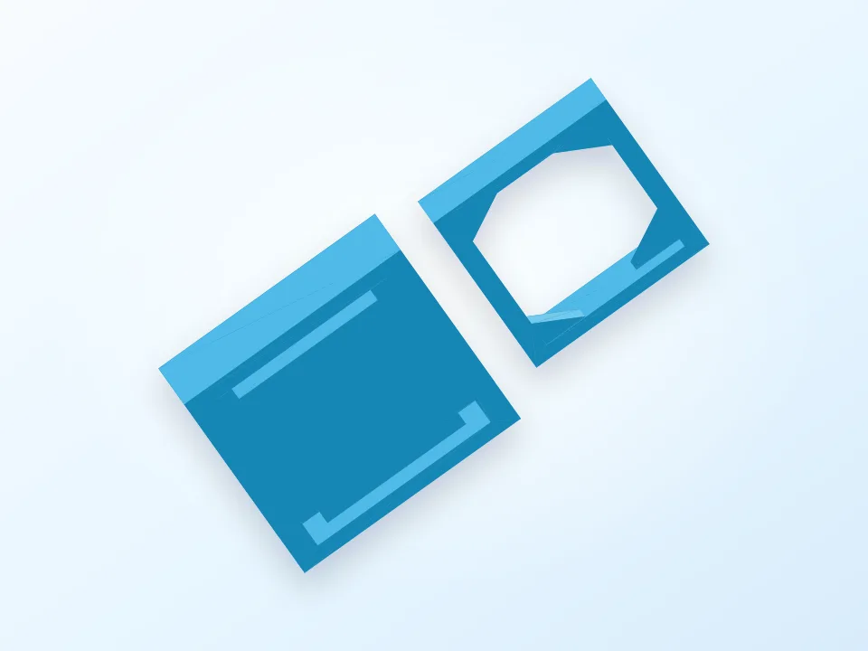 painting stand 3D model preview
