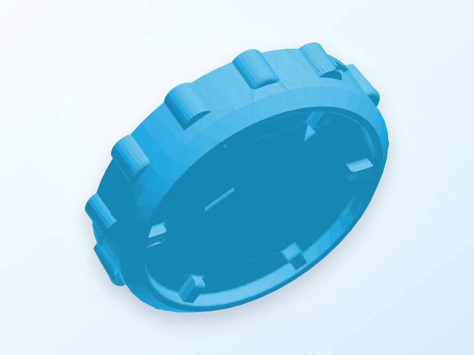 Watch case opener 31mm 3D model preview