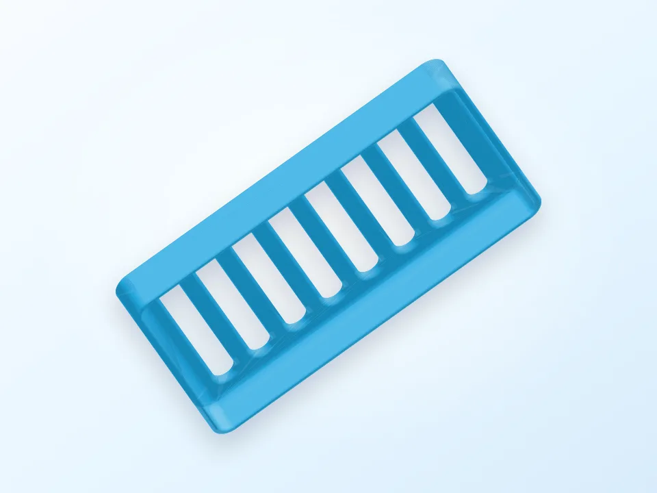 Soap dish 3D model preview