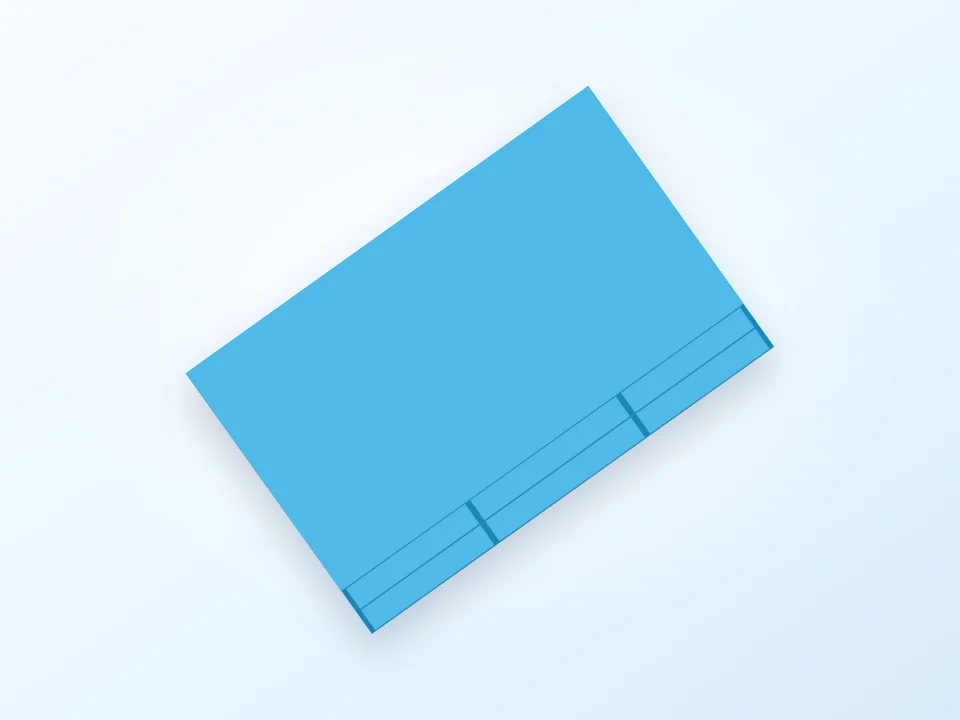 Desk Organizer - only 175g 3D model preview