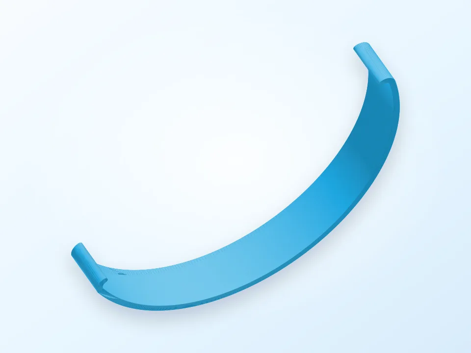 Clip Stand (Customizable) 3D model preview