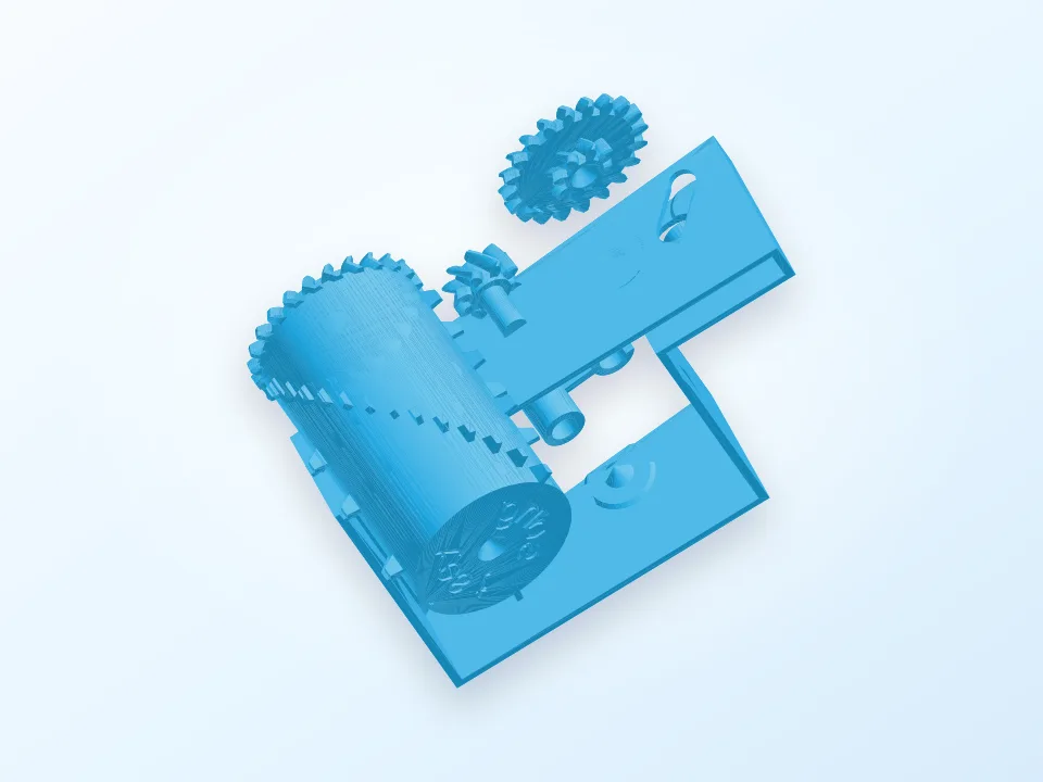 Parametric Music Box 3D model preview