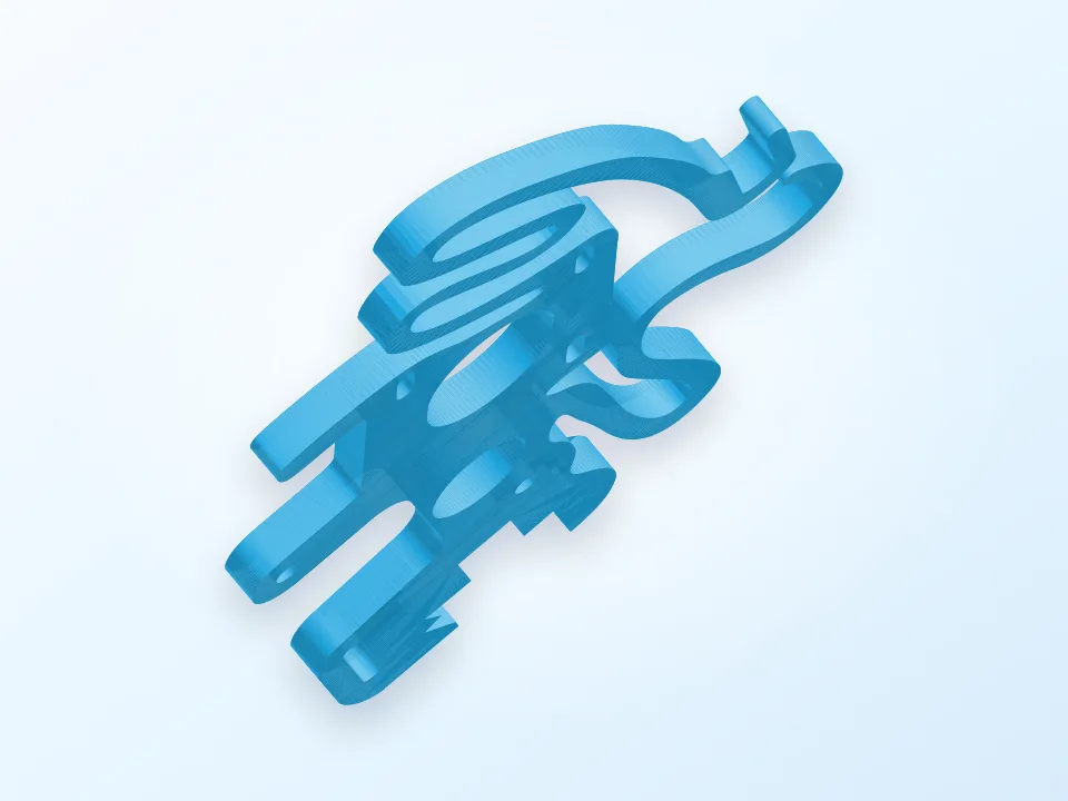 Ultimaker quiet retraction 3D model preview