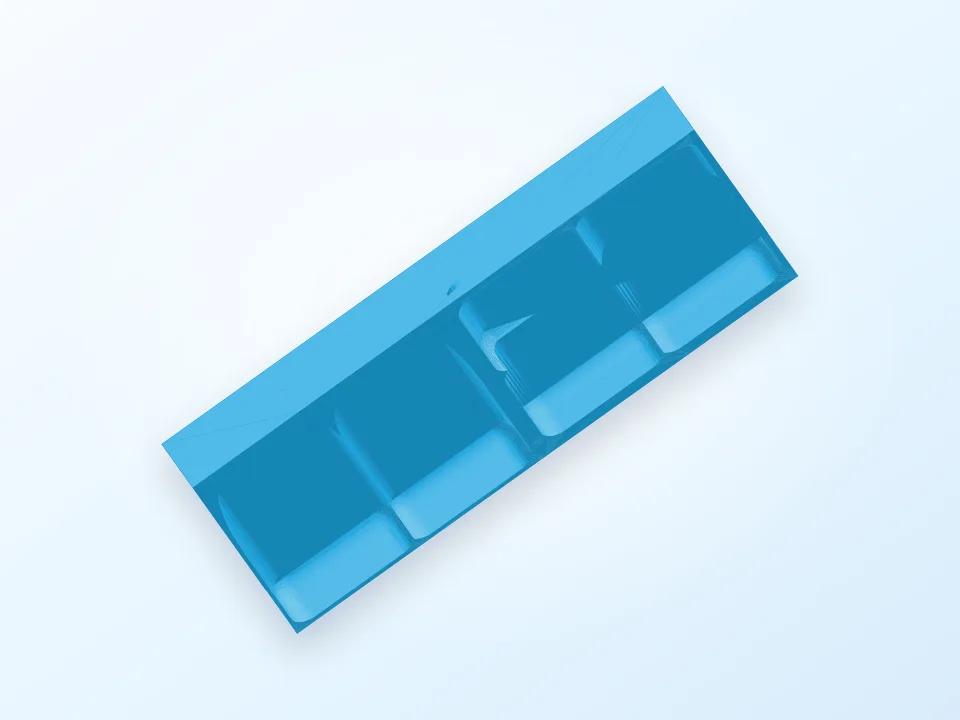 Office Desk Organizer Stand 3D model preview