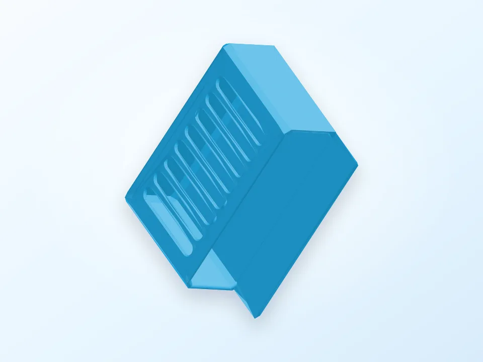 Pneumy's Store: Wall Storage Bin 3D model preview