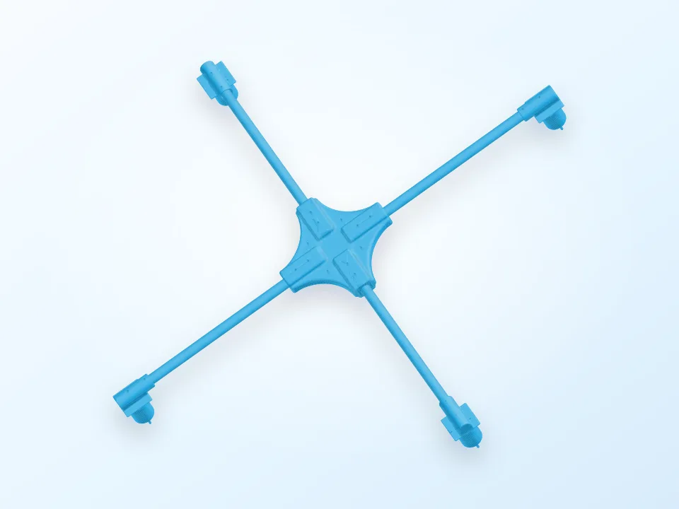 Basic Quad 3D model preview