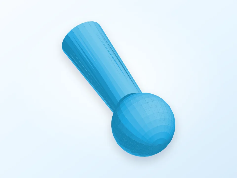 Customizable cap for soldering Iron 3D model preview