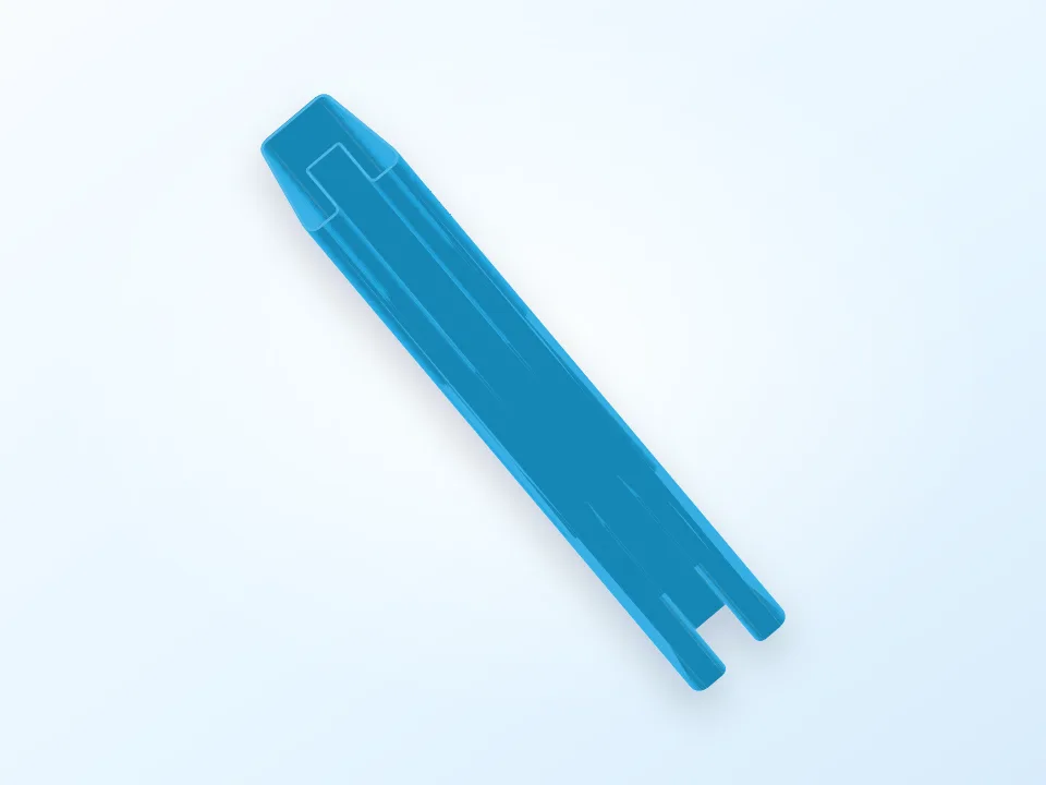 DIP Chip Tube 3D model preview