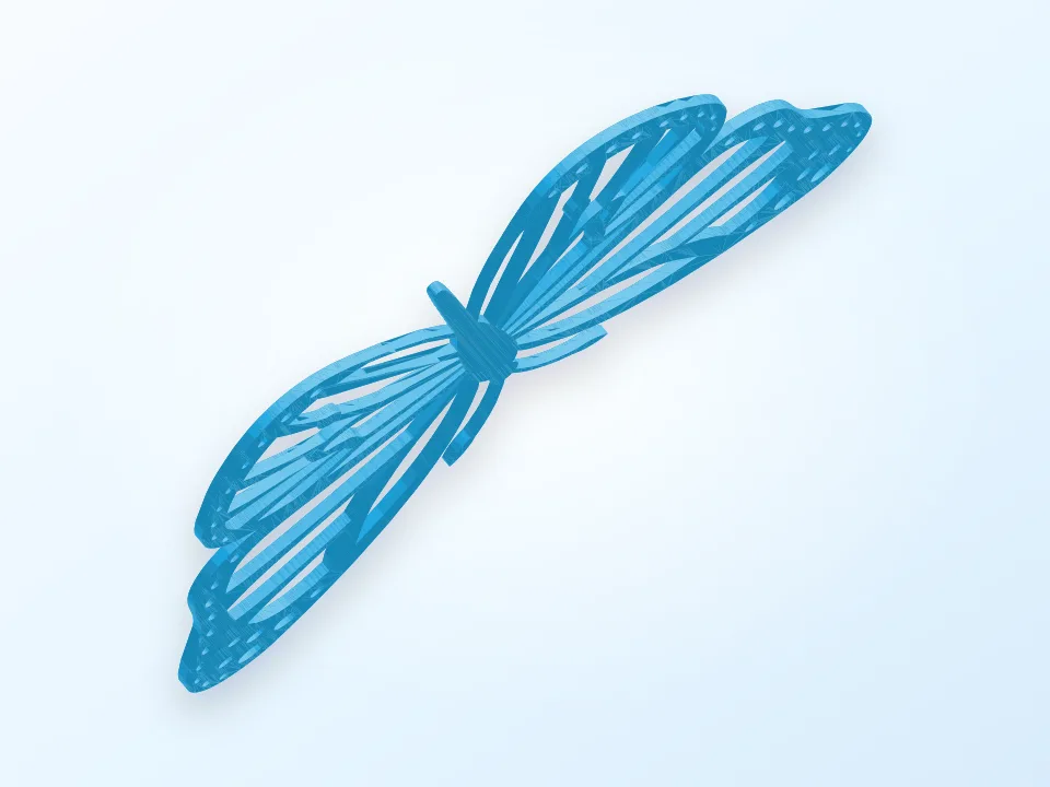 Monarch Butterfly - almost on the endangered species list 3D model preview