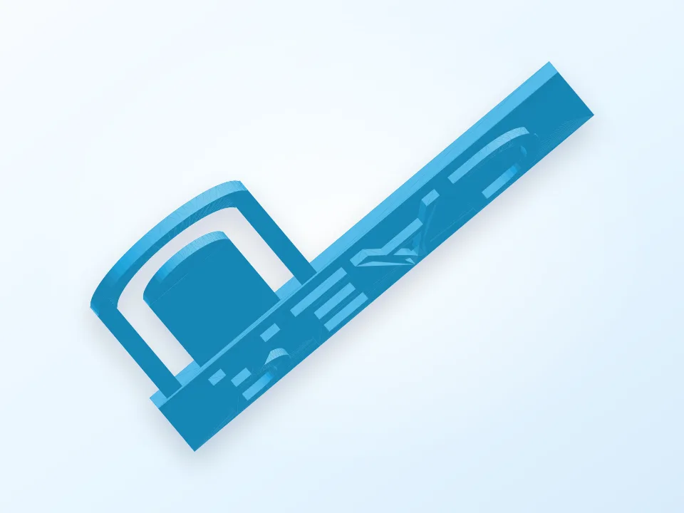 READ Bookmark 3D model preview