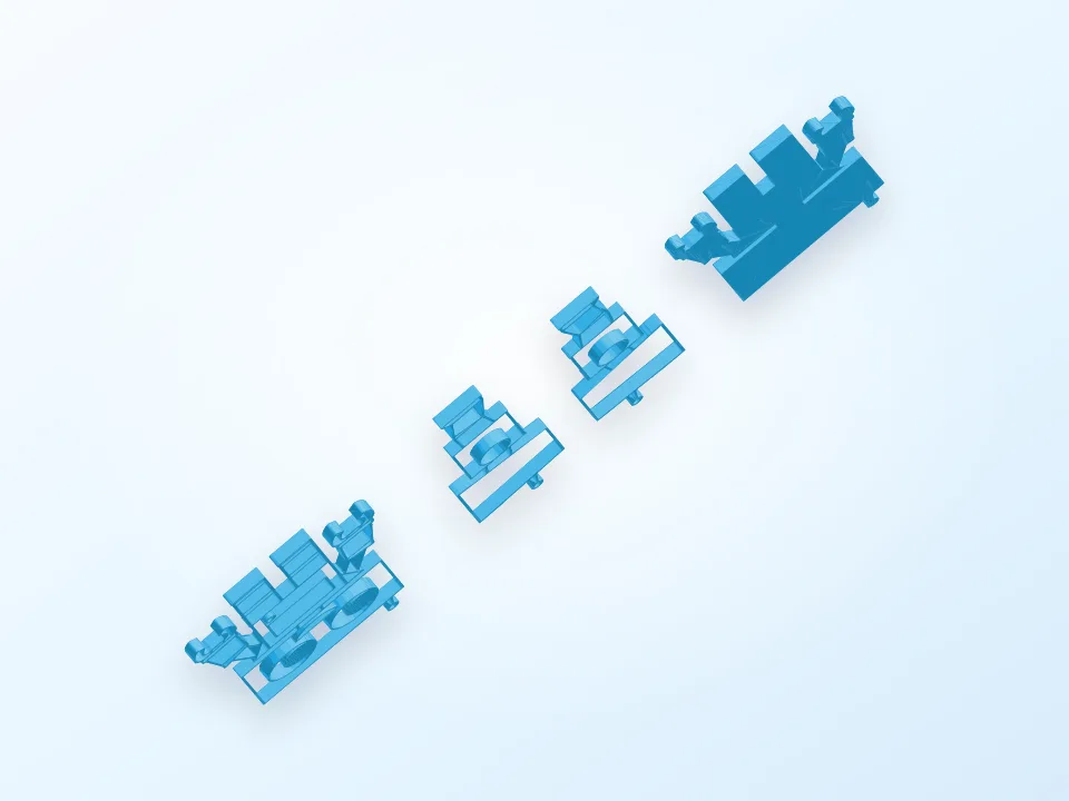 Test - Robot 3D ornament design 3D model preview