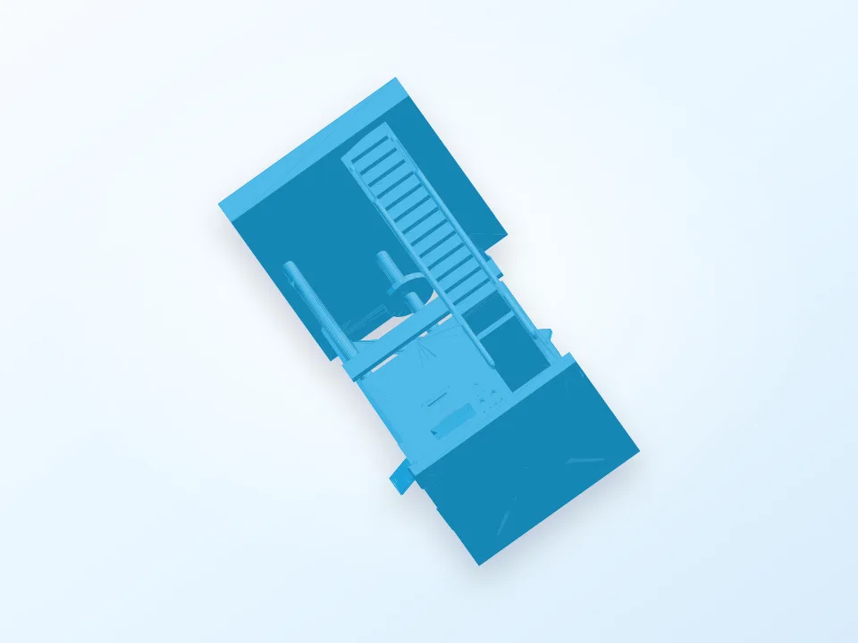 TerraMare, Palafitta, Stilthouse 3D model preview