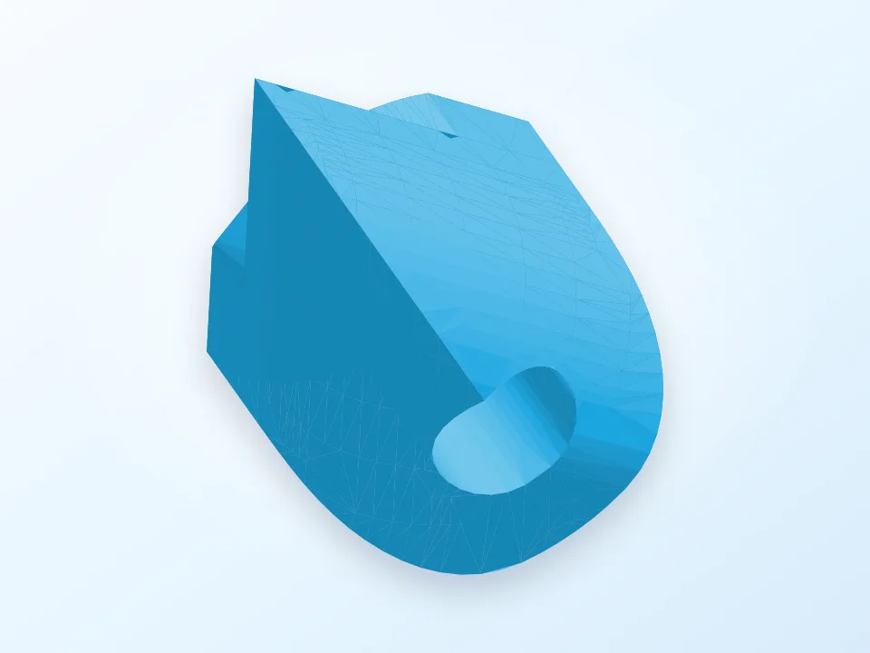 retaining nob 3D model preview