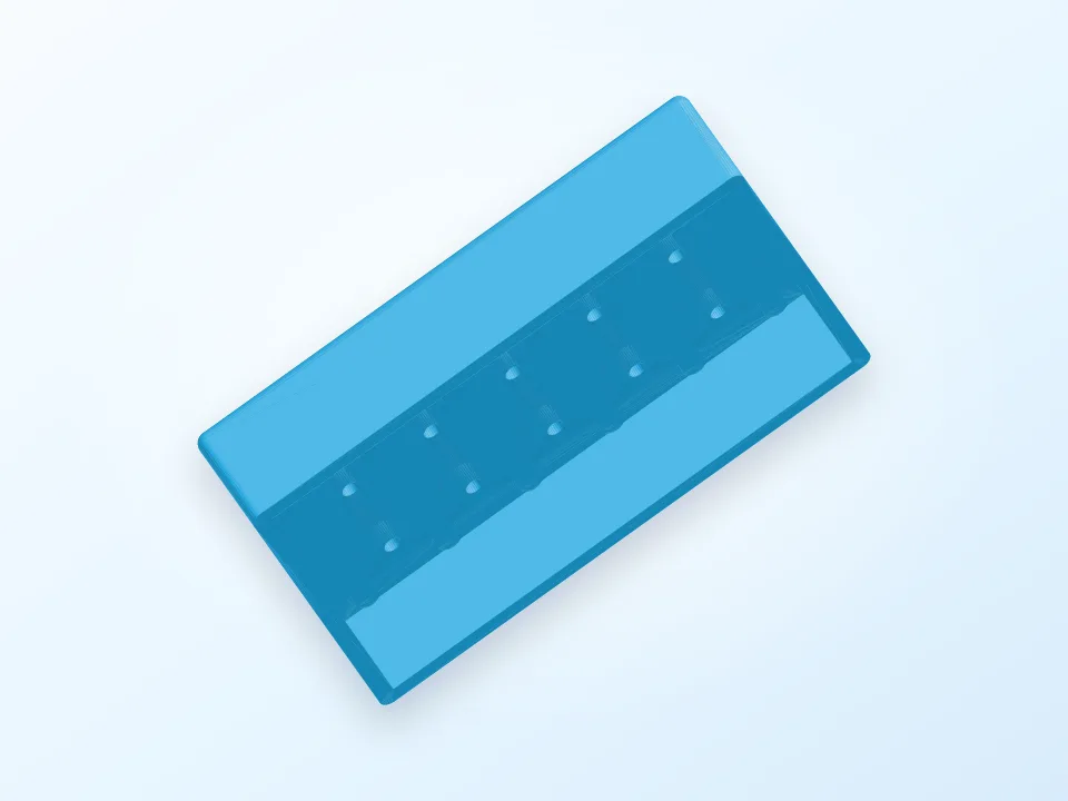 Soap Holder - Drain Holes and No Drain Hole types 3D model preview