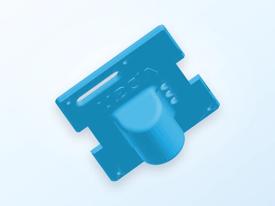 OrangeRX Transmitter (TX) Cover 3D model preview