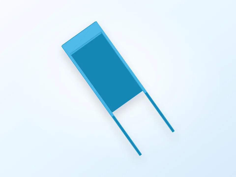 Generated preview of a desktop letter holder.