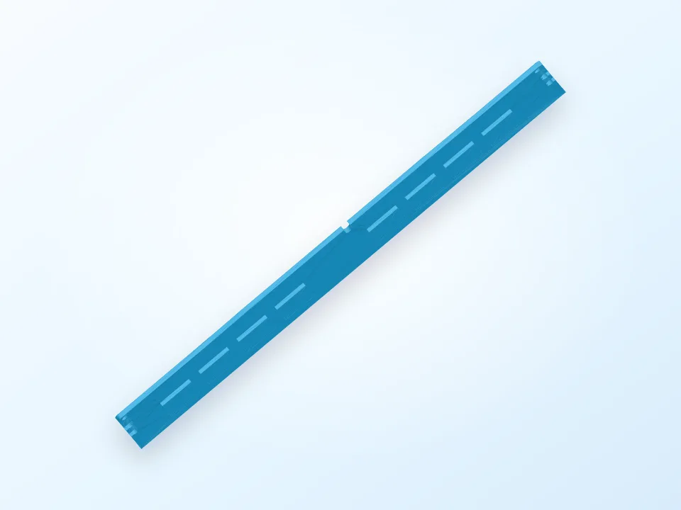 DDR4 ram stick 3D model preview