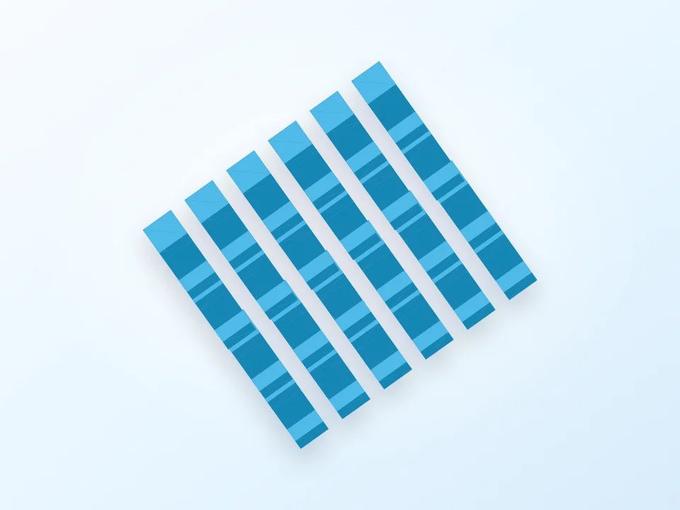 Puzzle cube 3D model preview