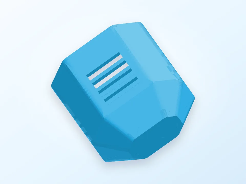 Toothbrush Cover Simple 3D model preview