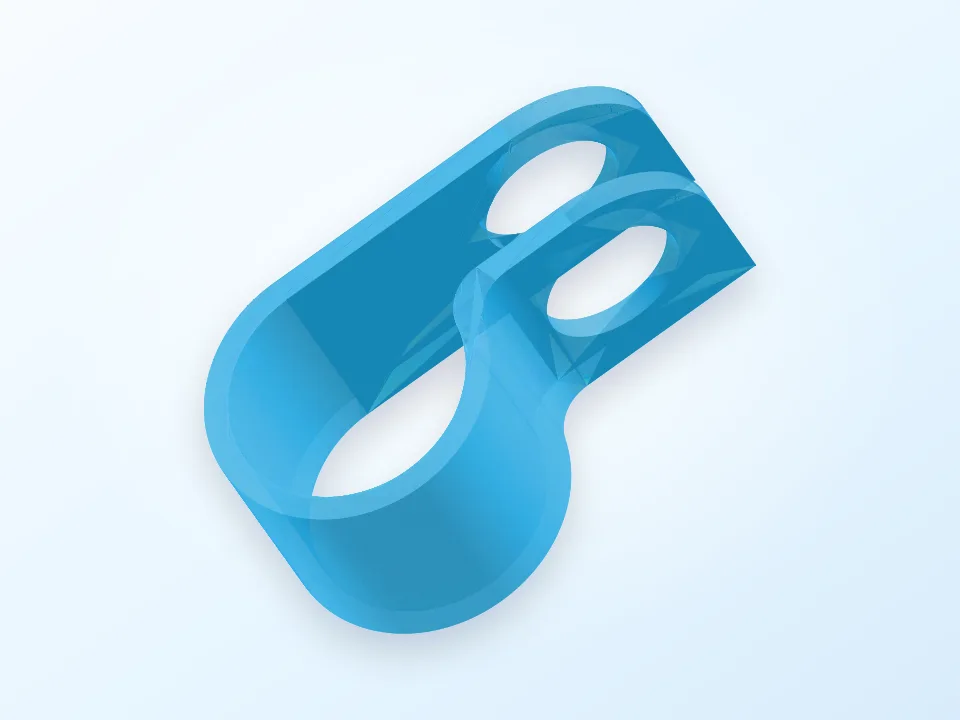 wire holder 3D model preview