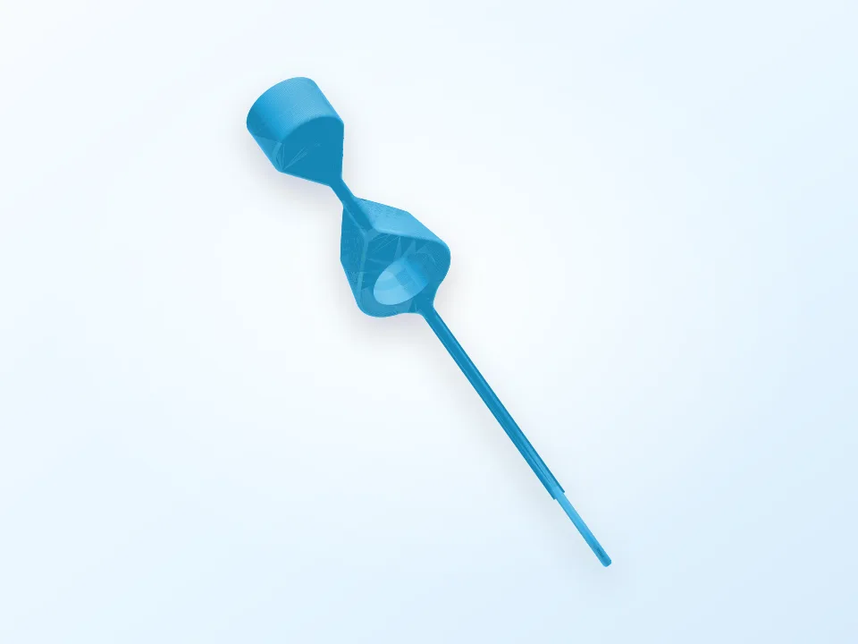 3D preview of a wind direction indicator