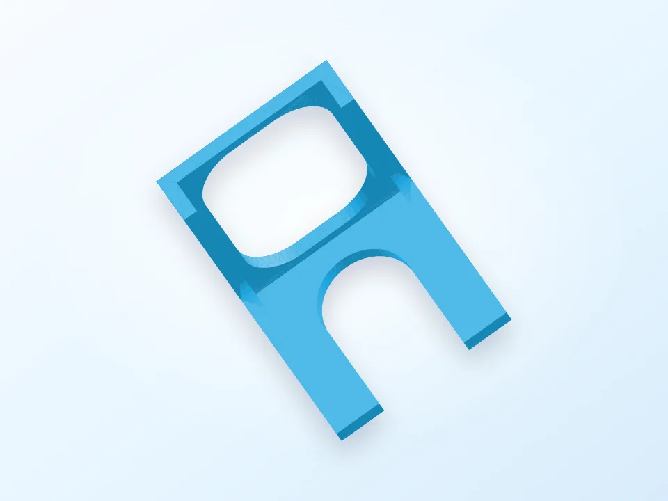 Small Mineral Display Stand 3D model preview