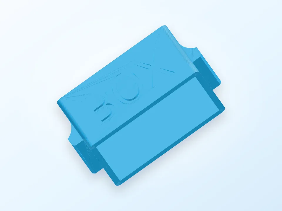BOX 3D model preview