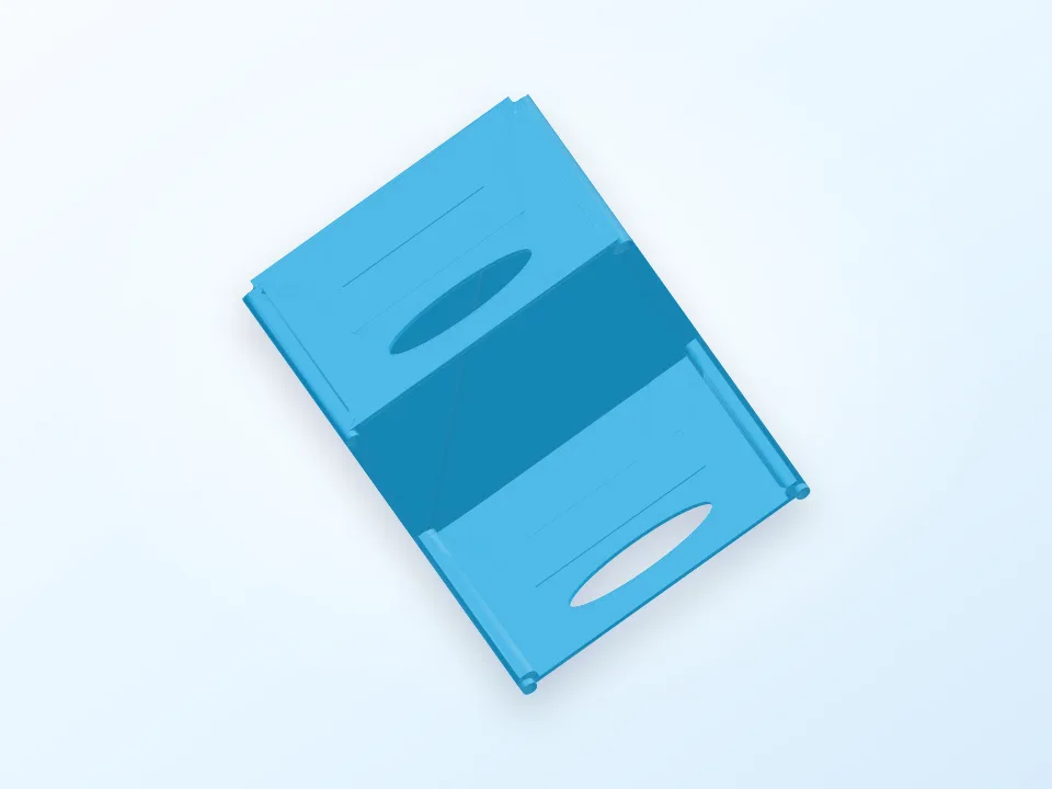 Basic Stackable Bin 3D model preview