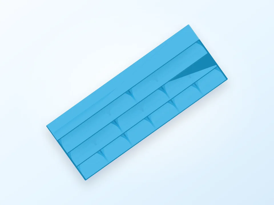 Simple Desk Organizer 3D model preview