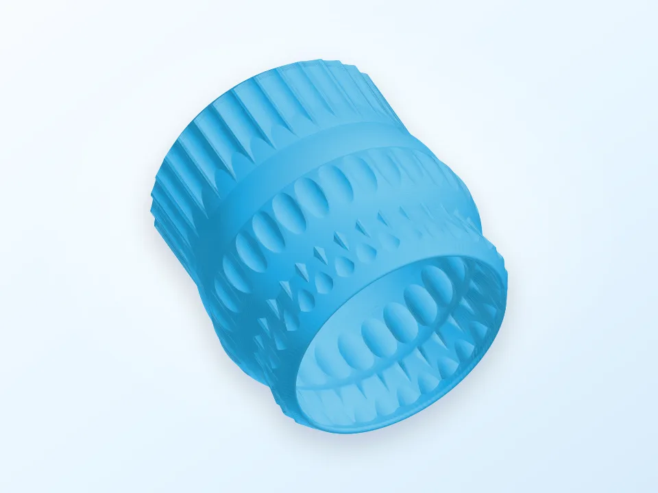 Planter pot 3D model preview