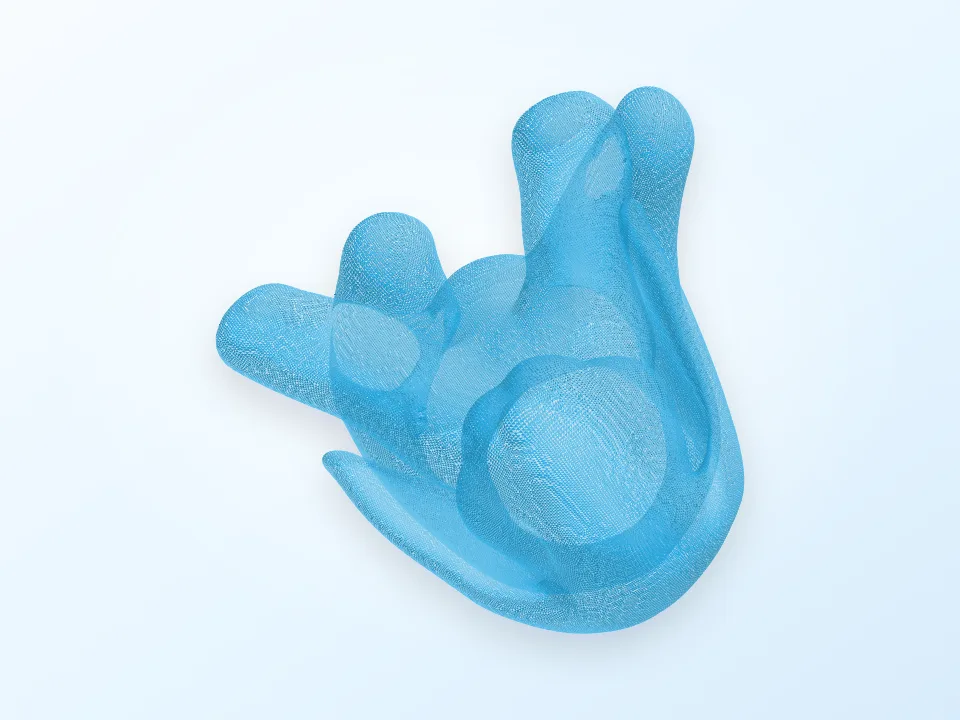 Ducky The Lop Eared Bunny 3D model preview