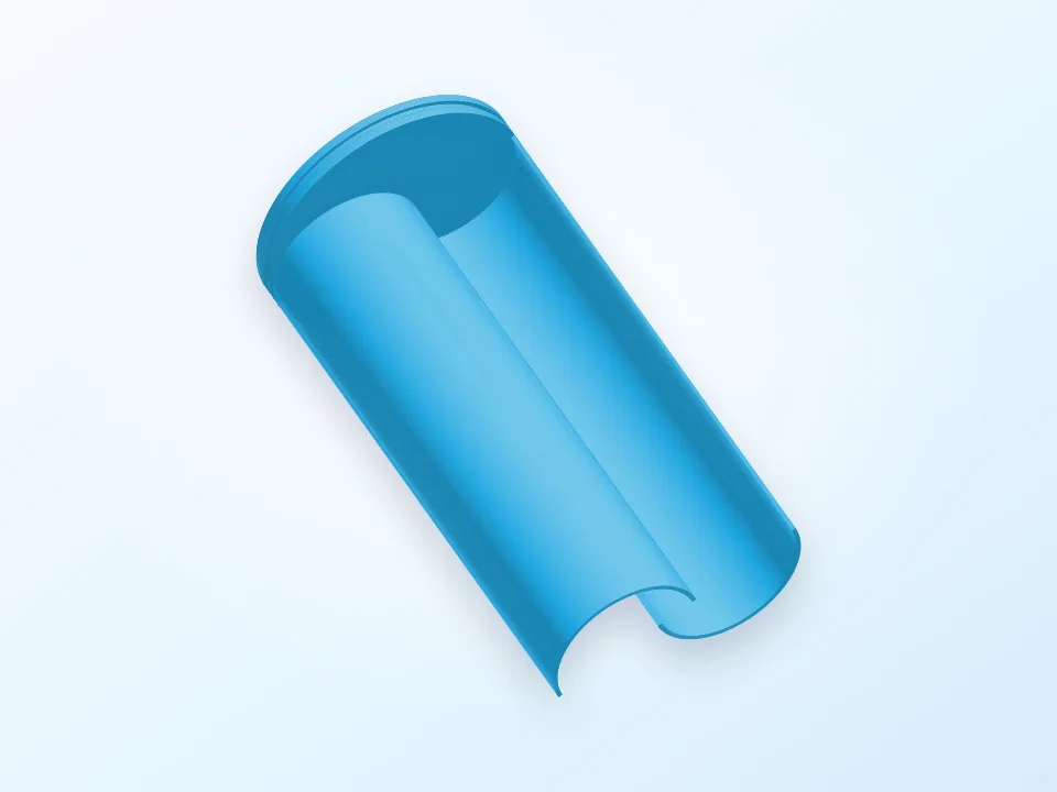 Parametric Savonius Model 3D model preview