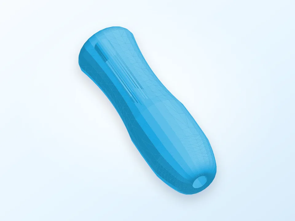 Handle 3D model preview