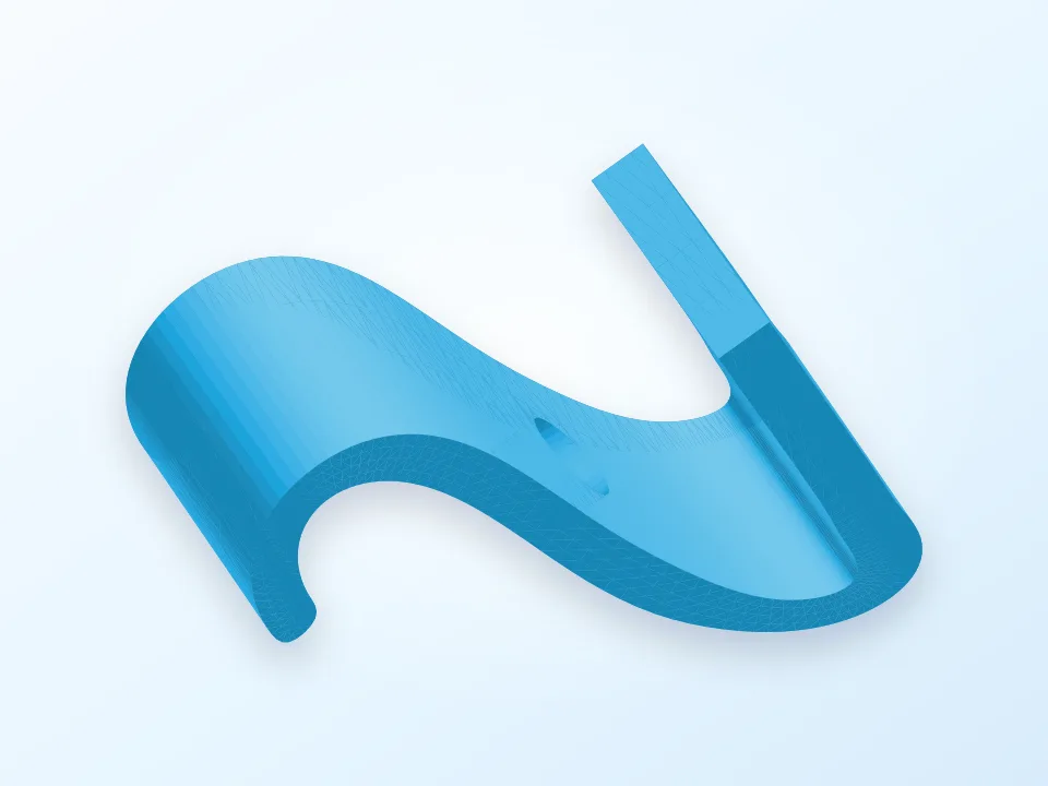 Vinyl Mount - store your vinyl covers beautifully 3D model preview