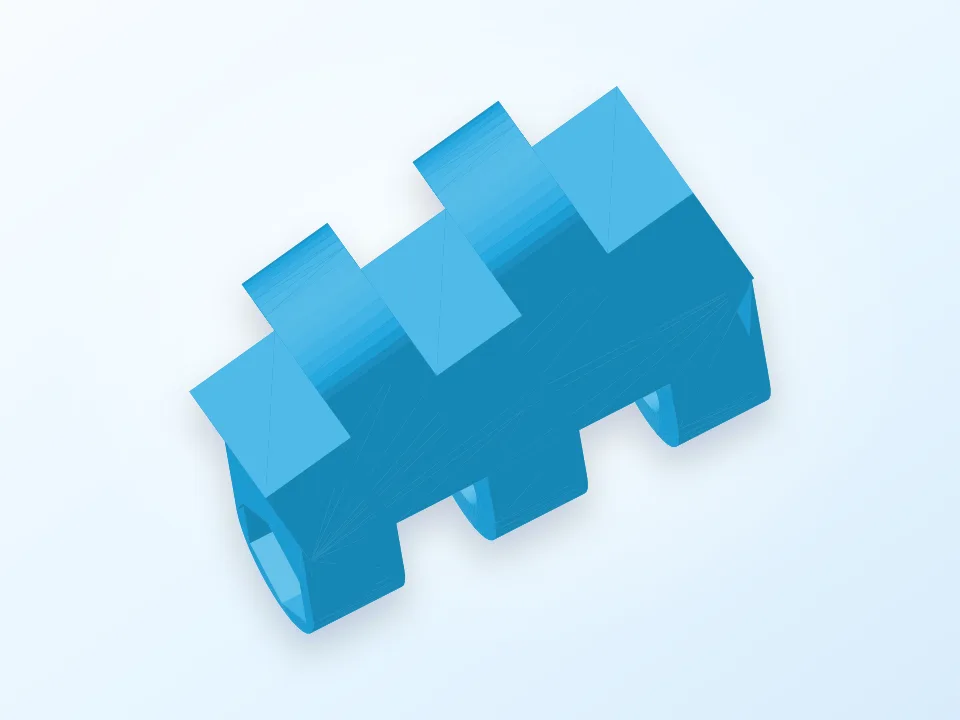 Angle Mount 3D model preview