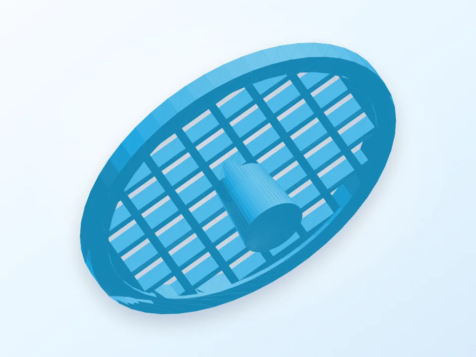 Drain trap 3D model preview