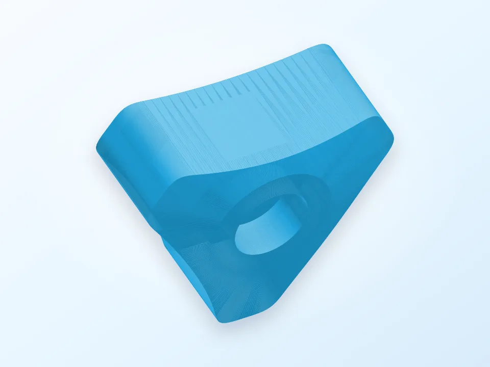 M5 Nut Knob 3D model preview